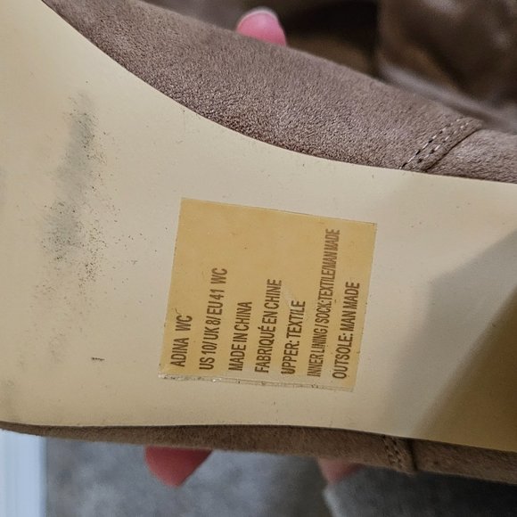 JUSTFAB  Adina Over The Knee Heeled Boot - Picture 4 of 6